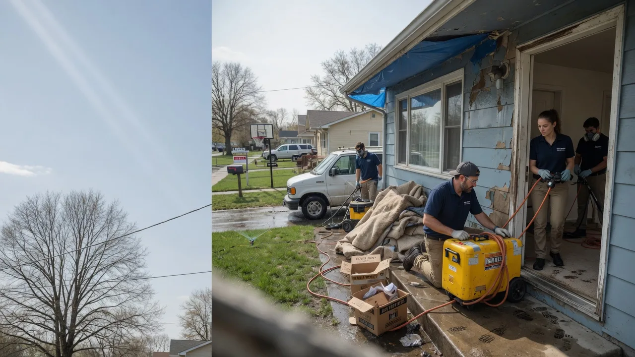 Basement Flood Cleanup in Liberty, WV near me